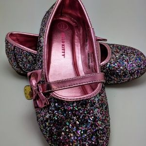 Hello Kitty Sparkle Shoes Young Girls size 11